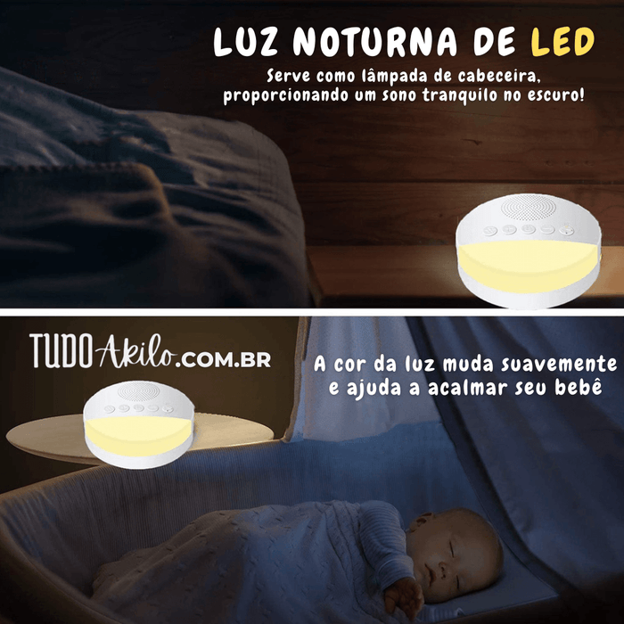 Reprodutor de Ruído Branco • BabySleep - tudoakilo